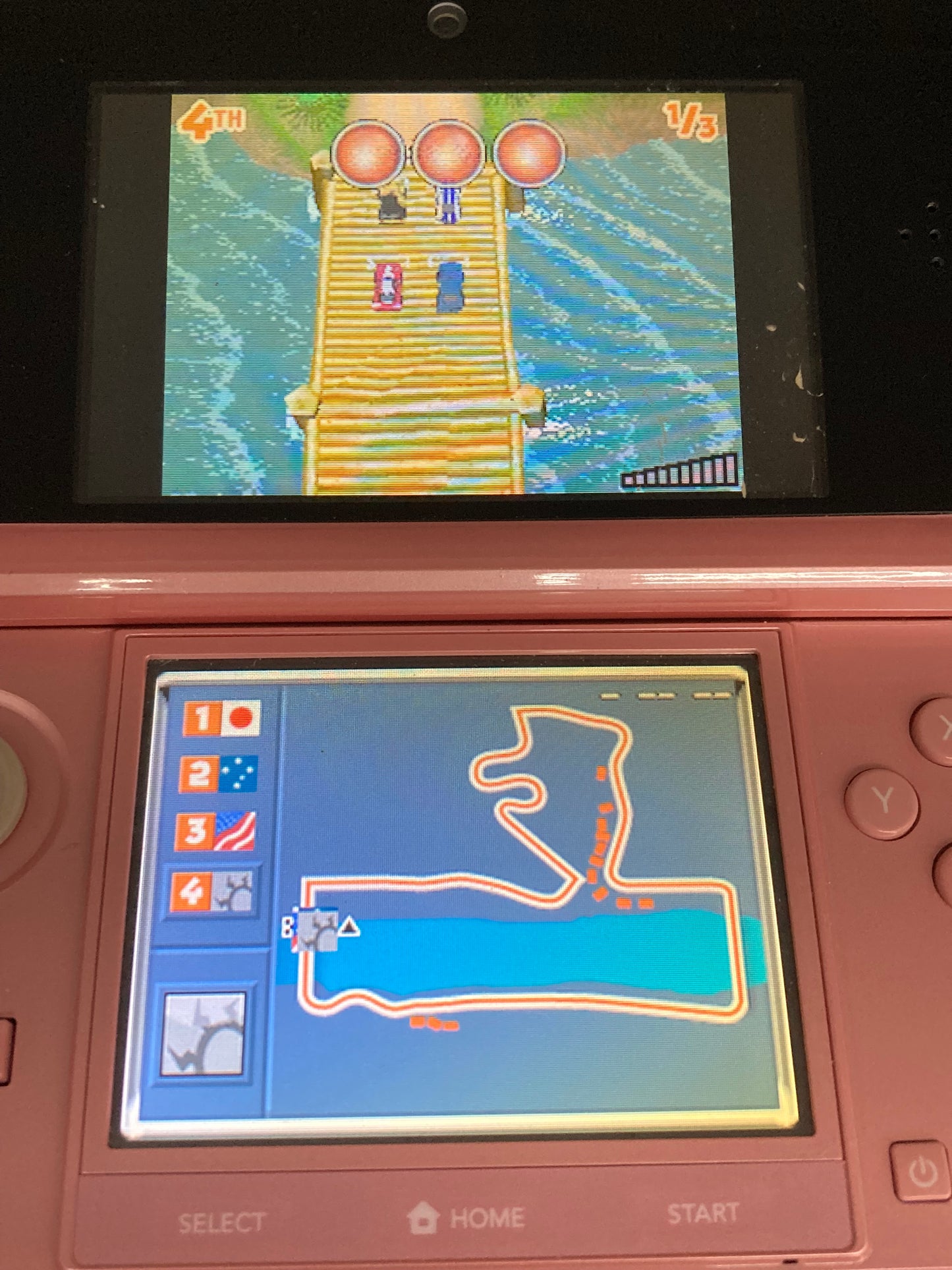 ニンテンドー DS ゲームソフト 異常気象を突っ走れ! THE 嵐のドリフト・ラリー 1204-424