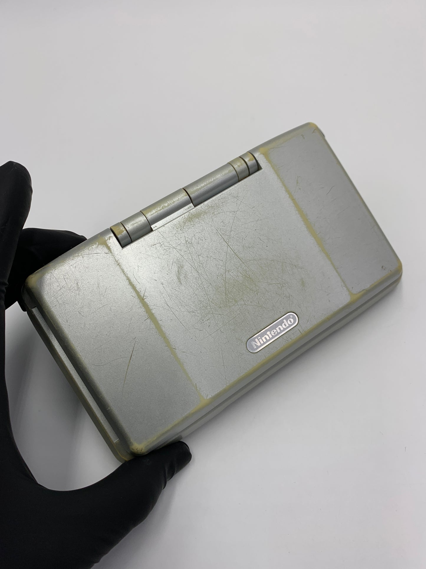 ニンテンドー DS 本体 NTR-001 プラチナシルバー 動作確認済み 1014-205