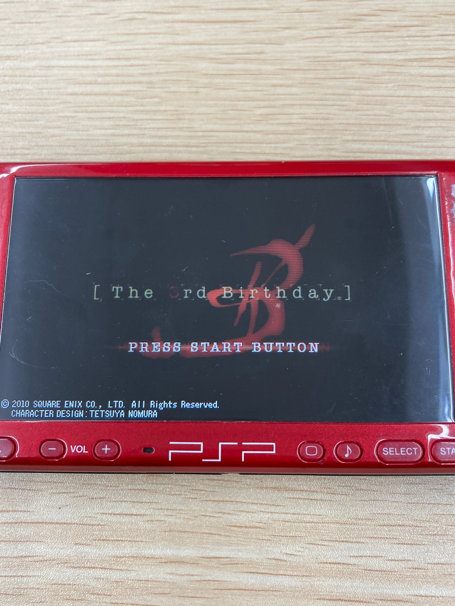 PSP ゲームソフト The 3rd Birthday 動作品 0212-410