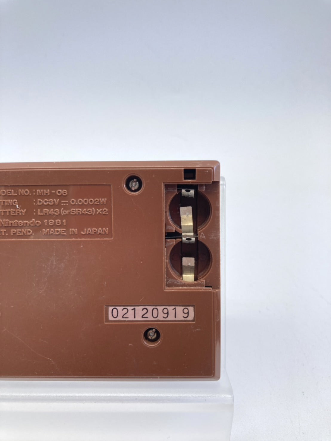 Nintendo Game & Watch ニンテンドー ゲーム&ウォッチ【MANHOLE】動作品 1209-725