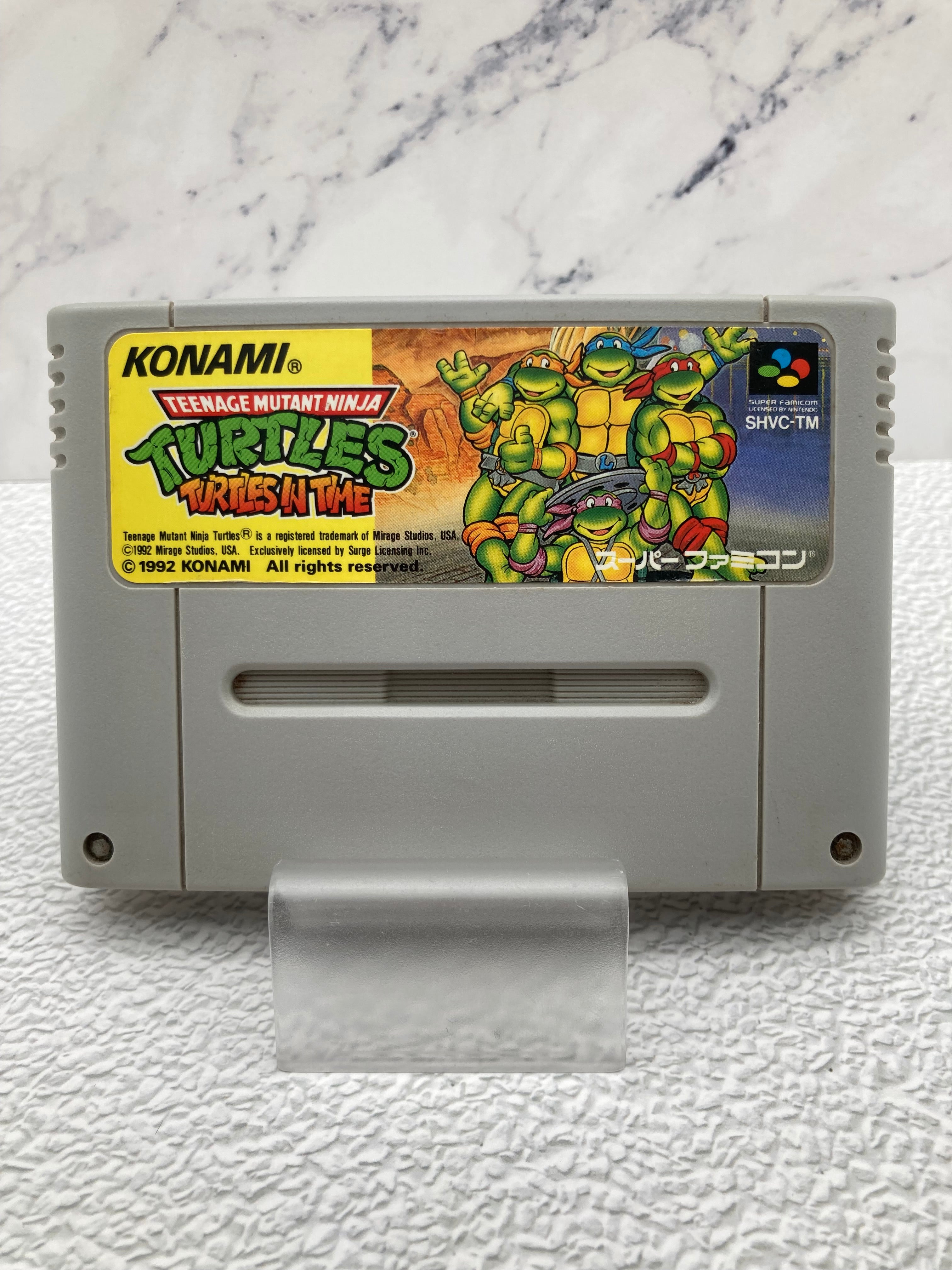 SFC スーパーファミコン用ソフト TEENAGE MUTANT NINJA TURTLES