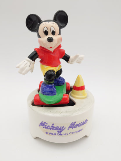 ミッキーマウス オルゴール レトロ MADE IN JAPAN製 1212-701