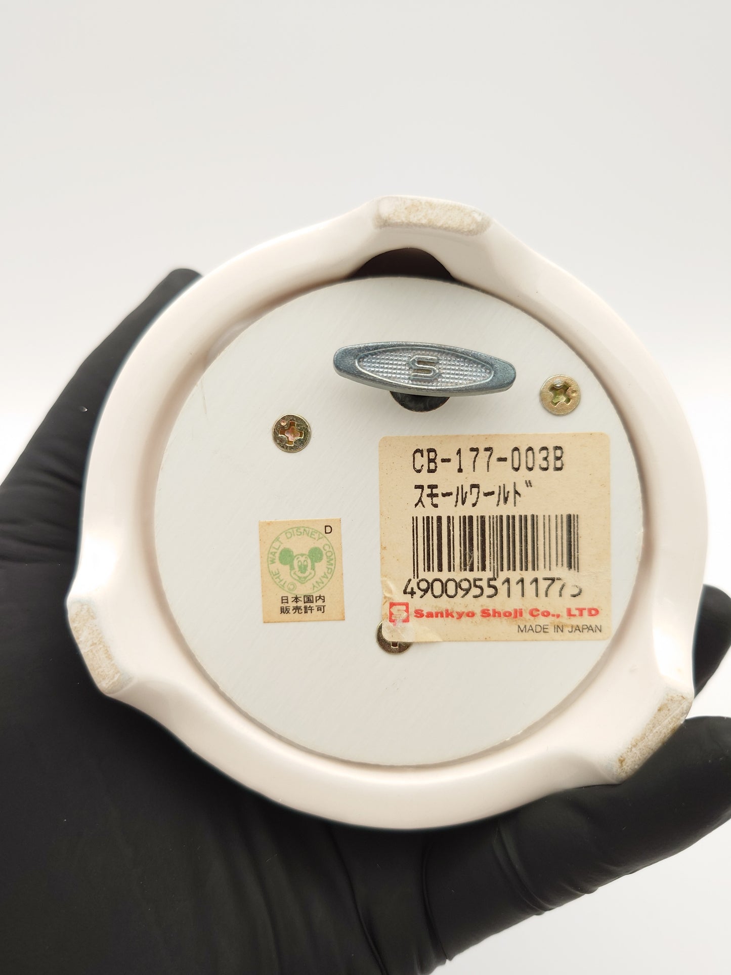 ミッキーマウス オルゴール レトロ MADE IN JAPAN製 1212-701