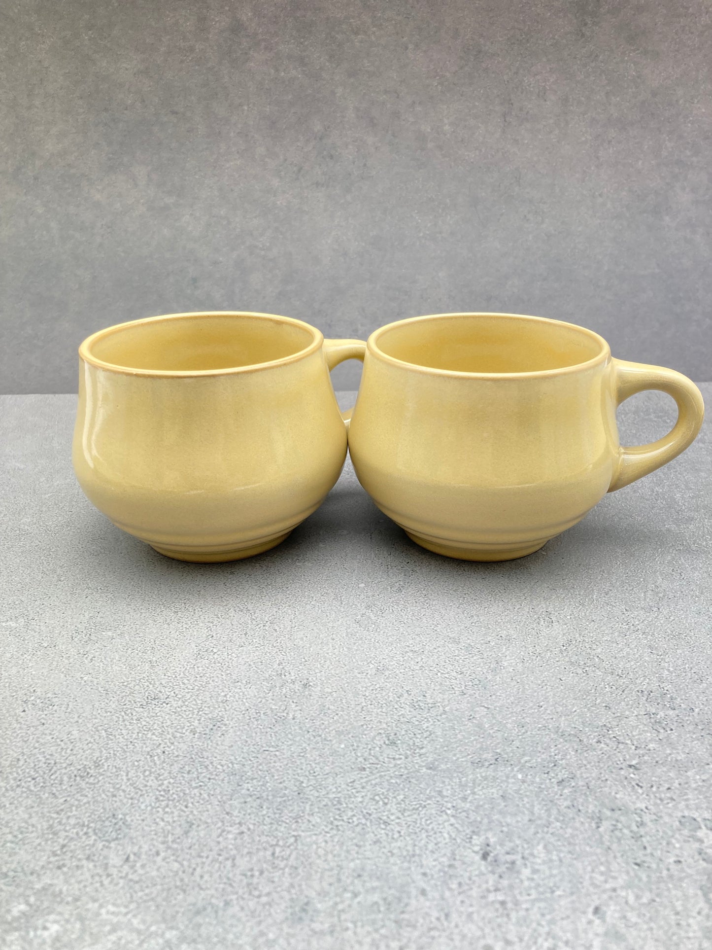 【未使用品】ノリタケ FOLKSTONE 黄土色 カップ＆ソーサー6客 1215-703