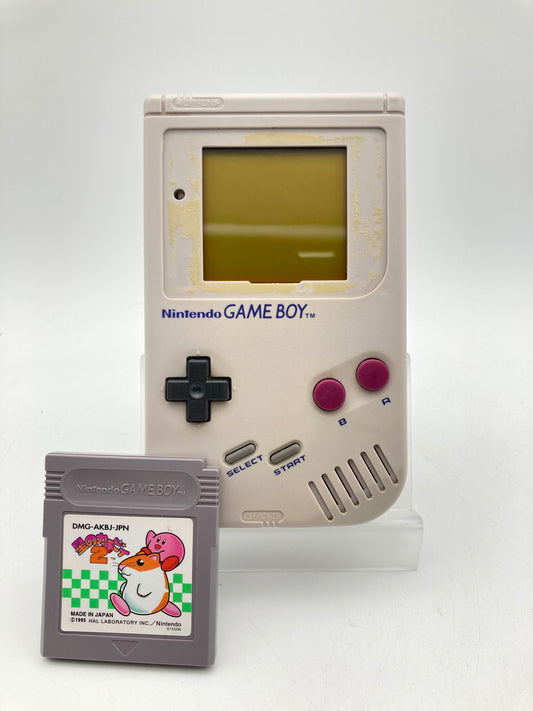 任天堂 Nintendo ゲームボーイオリジナル 本体 ソフト付き 動作品 1209-712