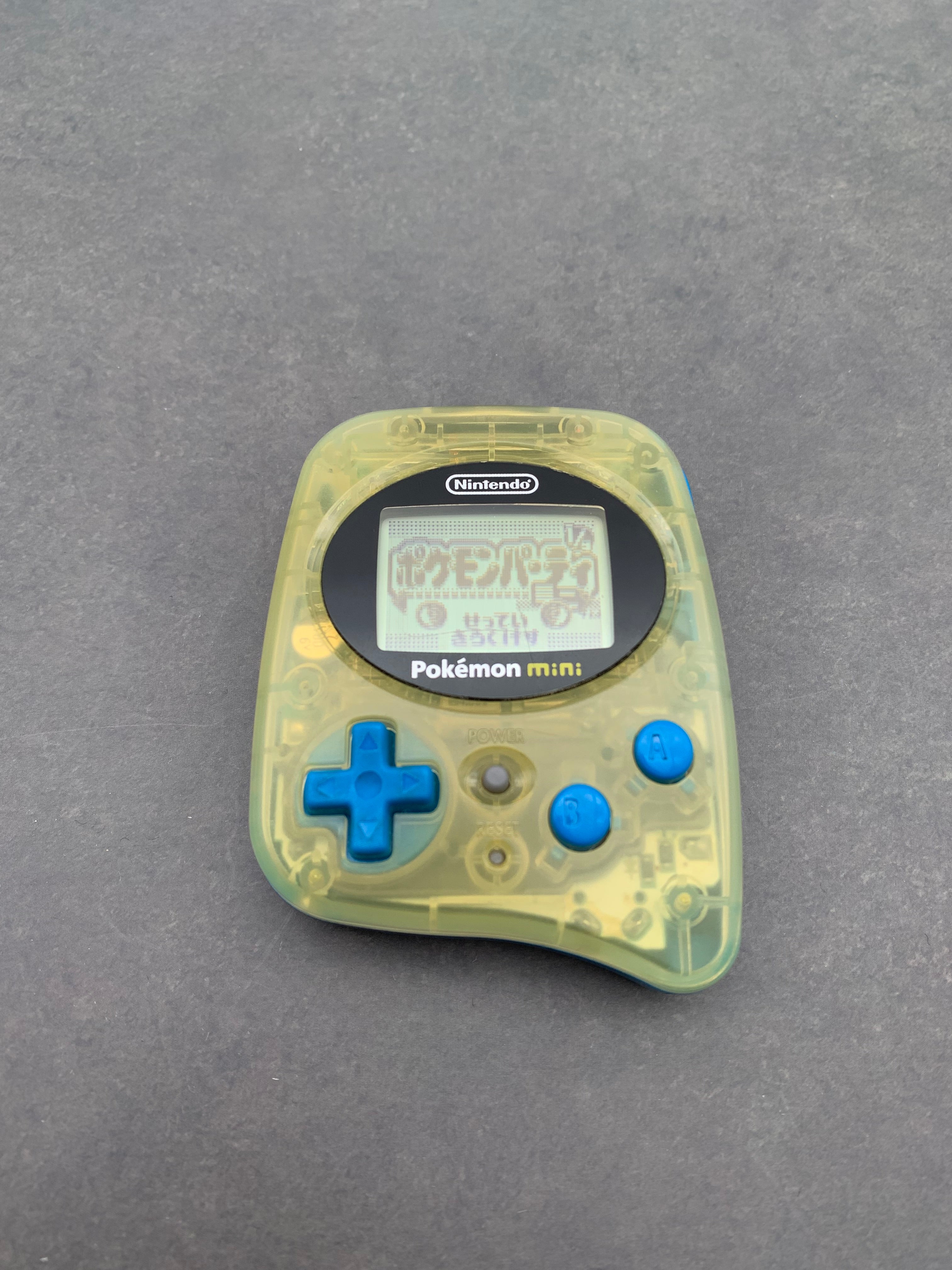 Pokémon mini ポケモンミニ ポケモンパーティーミニ セット 動作確認