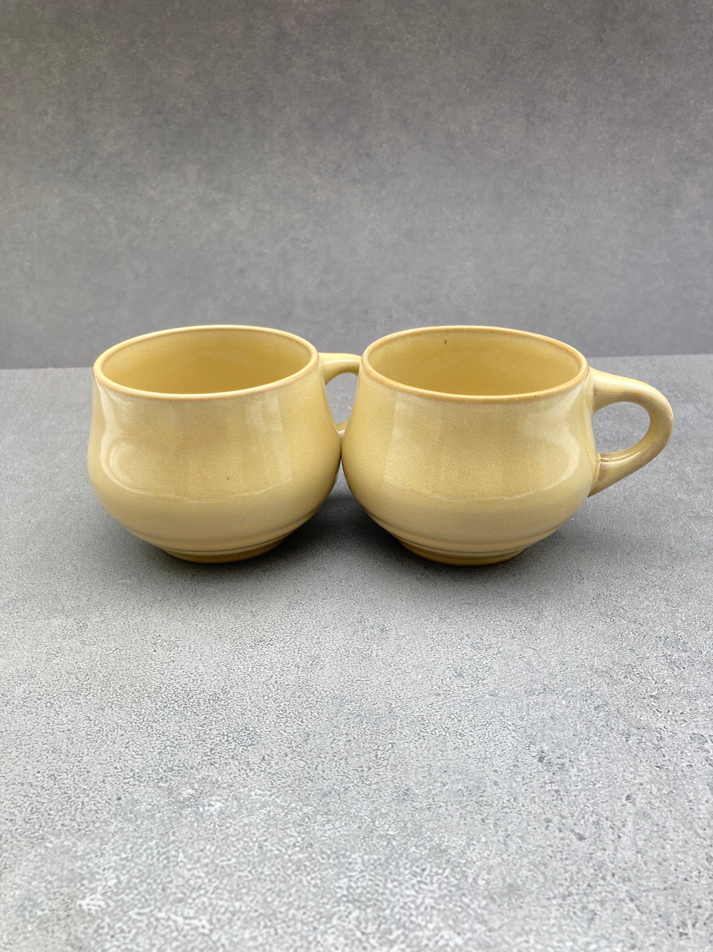 【未使用品】ノリタケ FOLKSTONE 黄土色 カップ＆ソーサー6客 1215-703