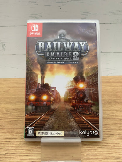 NintendoSwitch用ソフト レイルウェイ エンパイア 2 Railway Empire 2 0108-502