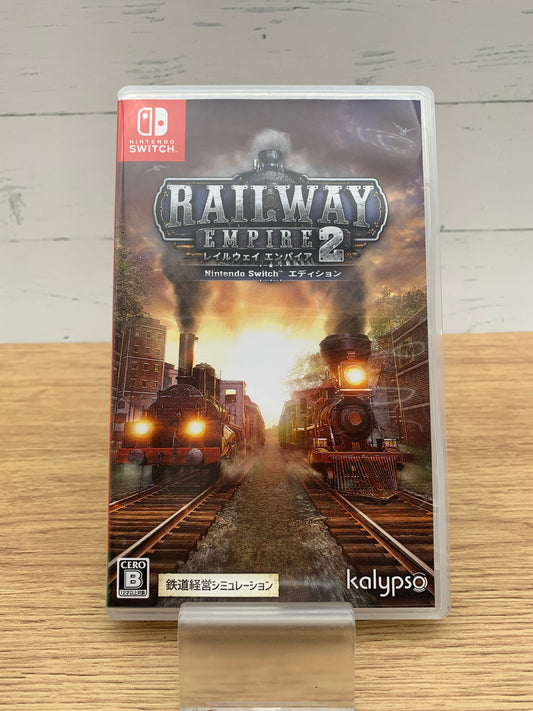 NintendoSwitch用ソフト レイルウェイ エンパイア 2 Railway Empire 2 0108-502