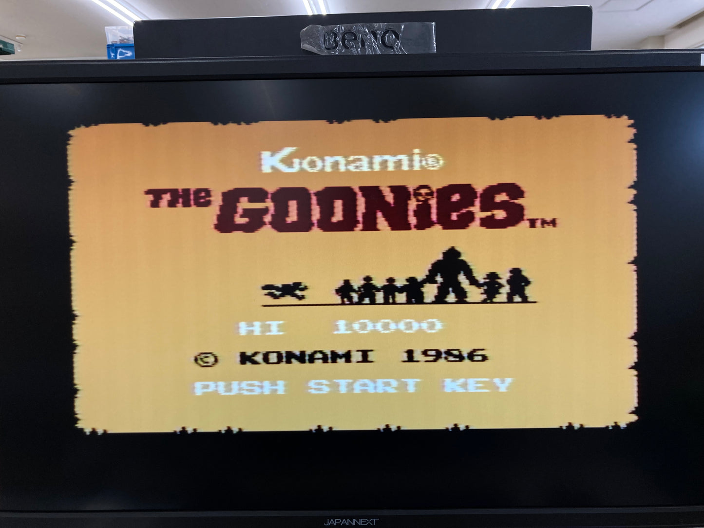 FC ファミコン用ソフト グーニーズ 動作品 1224-703