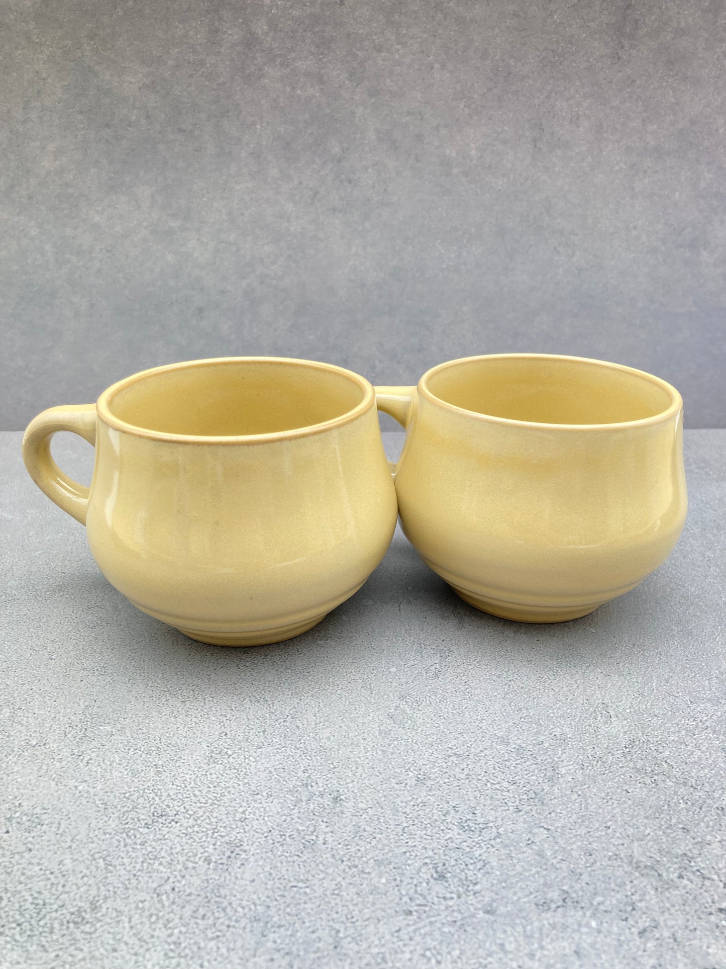 【未使用品】ノリタケ FOLKSTONE 黄土色 カップ＆ソーサー6客 1215-703