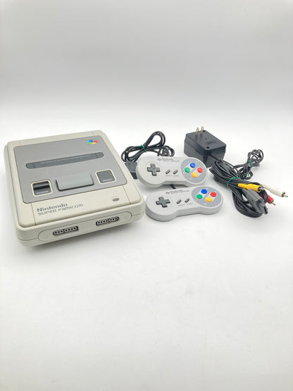 Nintendo 1Chip 後期型 スーパーファミコン本体 周辺機器セット 動作品 1208-701
