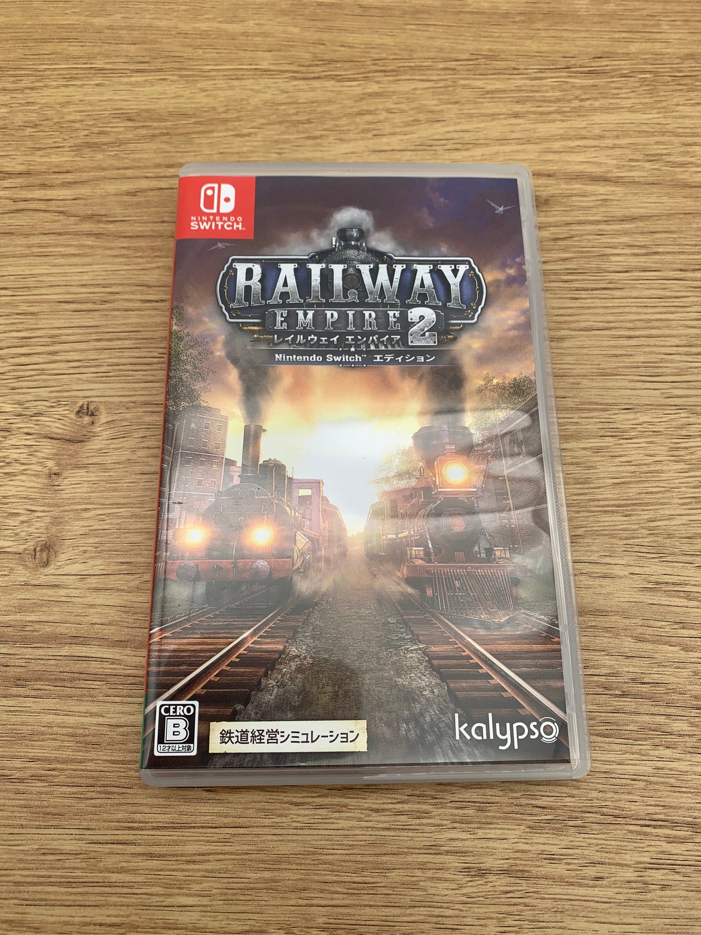 NintendoSwitch用ソフト レイルウェイ エンパイア 2 Railway Empire 2 0108-502