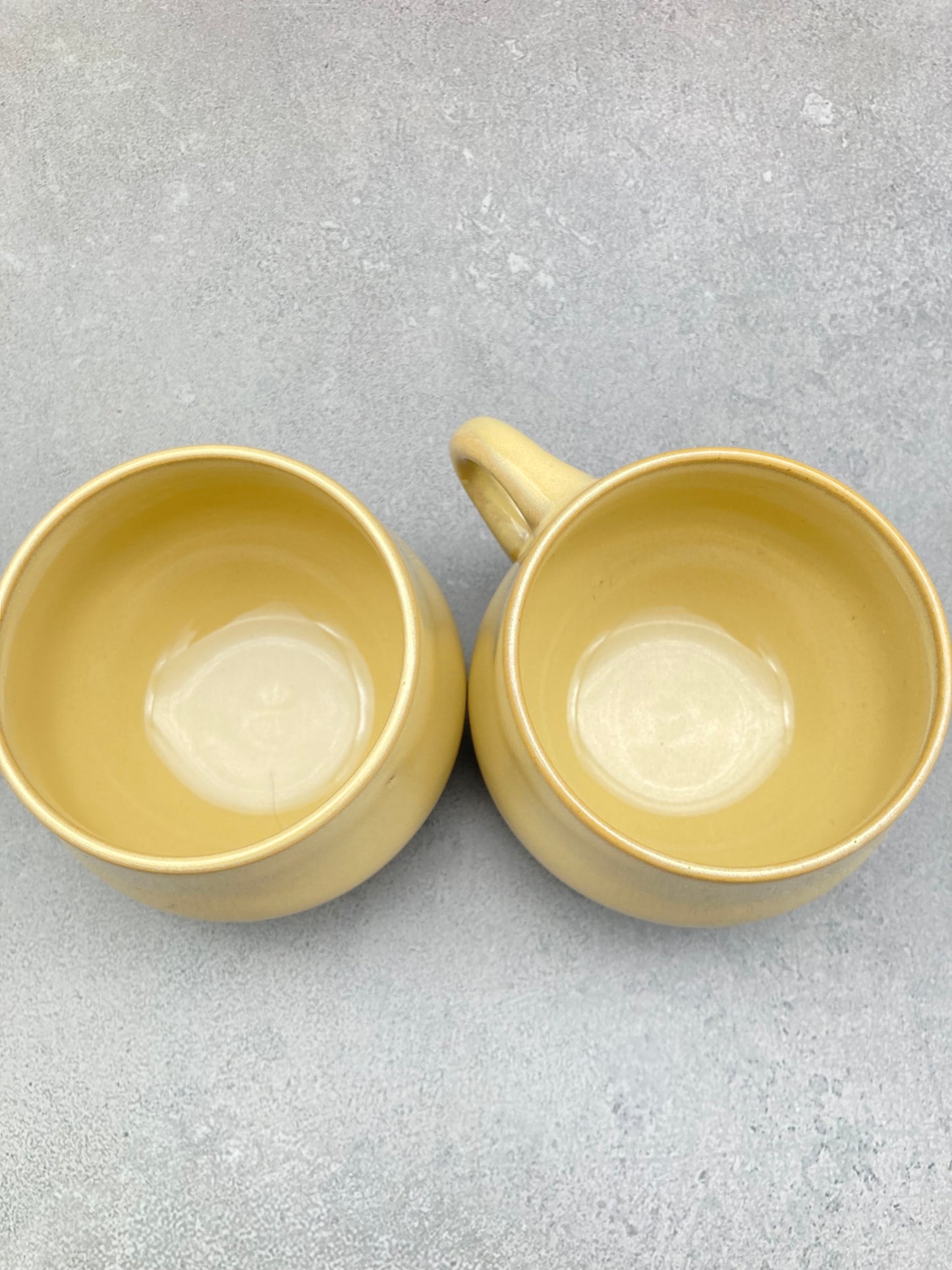 【未使用品】ノリタケ FOLKSTONE 黄土色 カップ＆ソーサー6客 1215-703