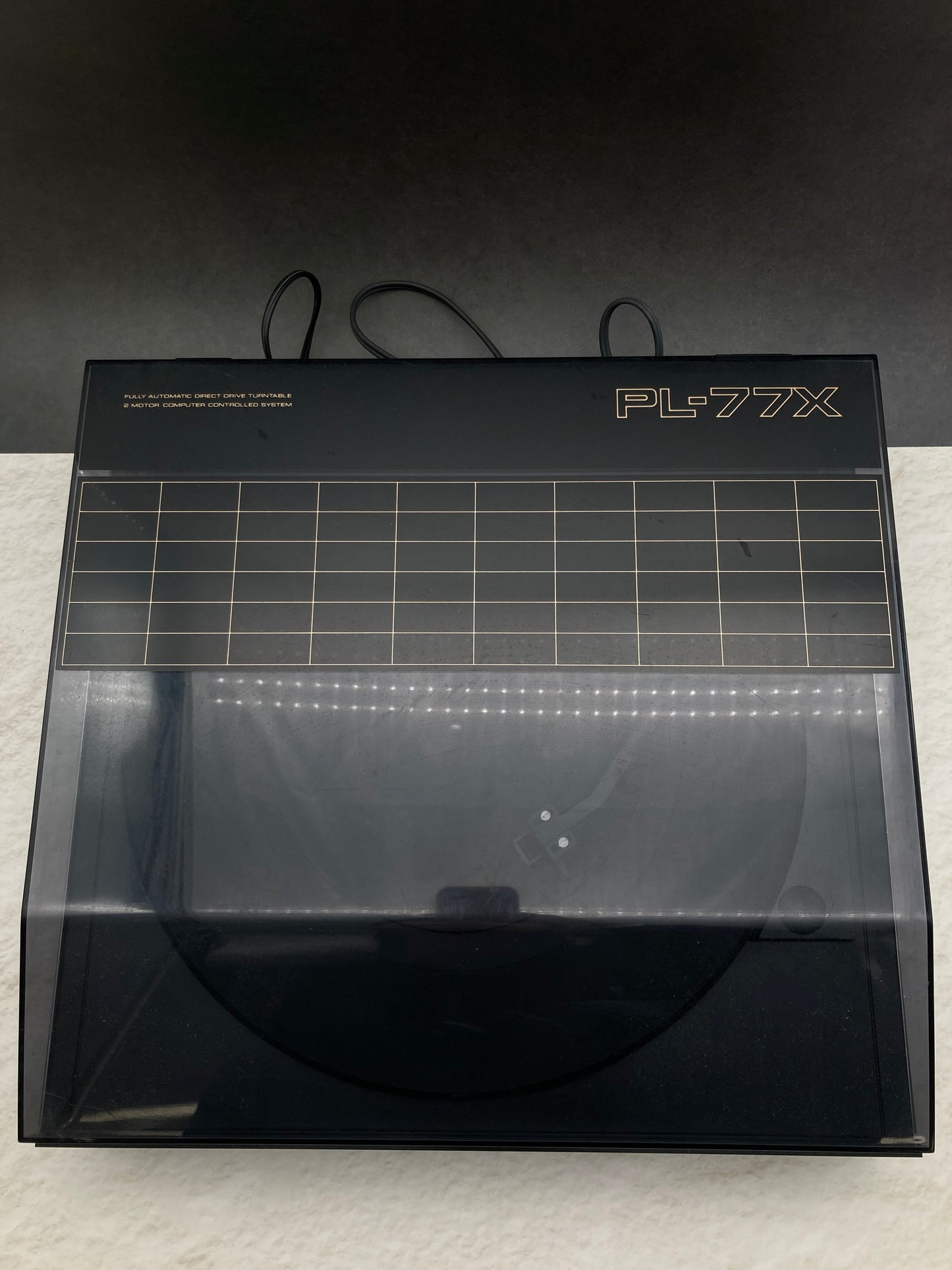 【通電確認済み】ONKYO オンキョー ターンテーブル PL-77X レコードプレーヤー 1216-705