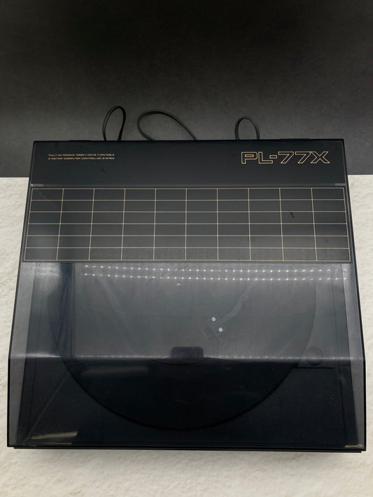 【通電確認済み】ONKYO オンキョー ターンテーブル PL-77X レコードプレーヤー 1216-705