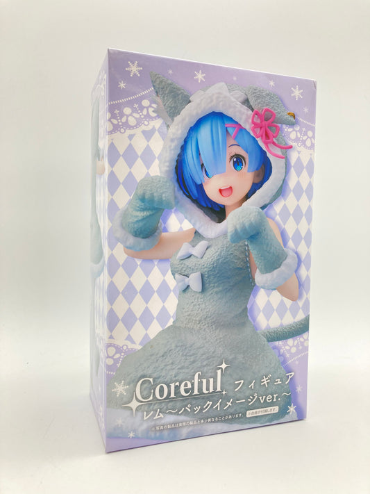 Re:ゼロから始める異世界生活 レム パックイメージver. フィギュア 未開封品 1111-402