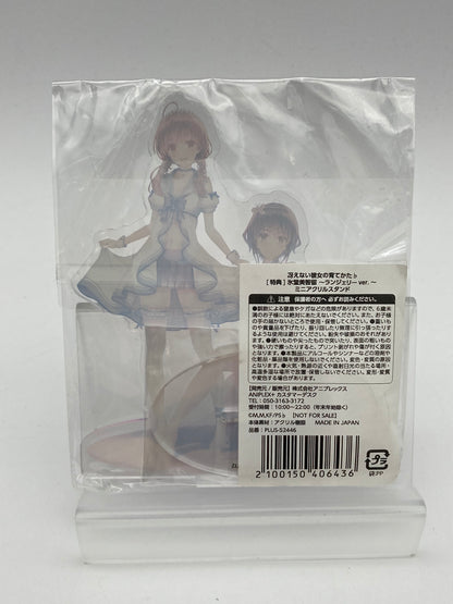 冴えない彼女の育てかた♭ 波島出海 氷堂美智留 ランジェリーver. ミニアクリルスタンド 未開封品 1111-403