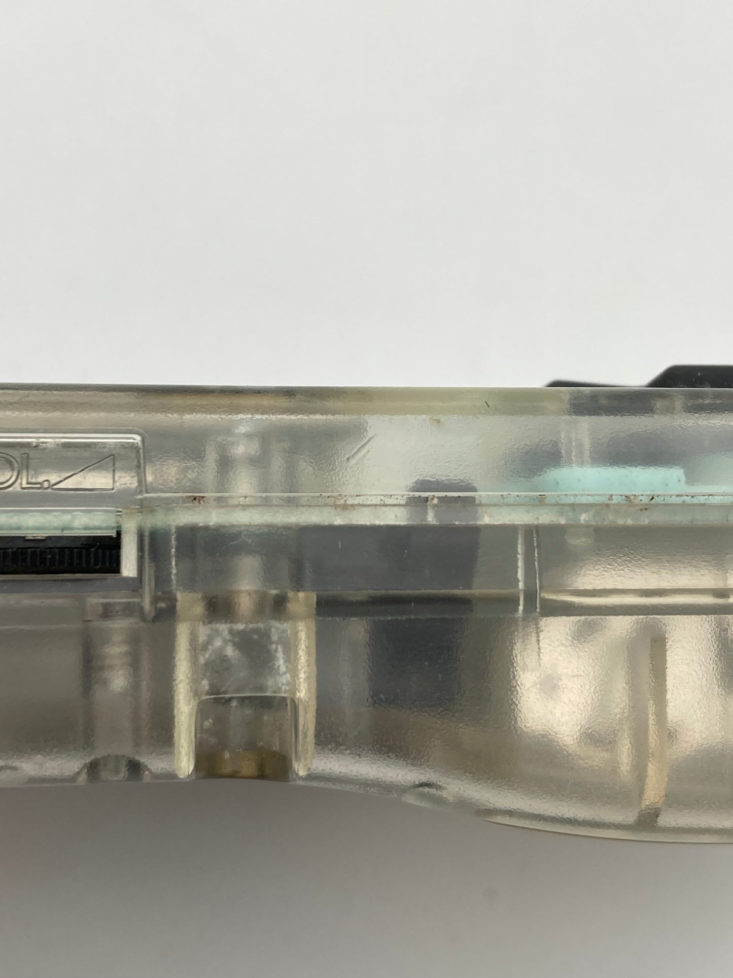 Nintendo ゲームボーイカラー スケルトン本体 動作品ゲームソフト付き 1111-408