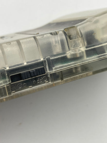 Nintendo ゲームボーイカラー スケルトン本体 動作品ゲームソフト付き 1111-408