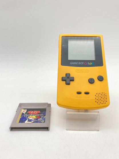 Nintendo ゲームボーイカラー イエロー本体 動作品ゲームソフト付き 1111-409