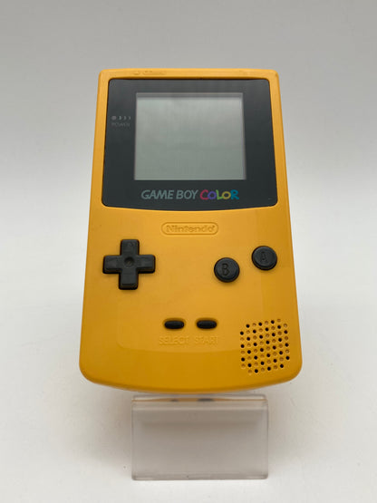 Nintendo ゲームボーイカラー イエロー本体 動作品ゲームソフト付き 1111-409