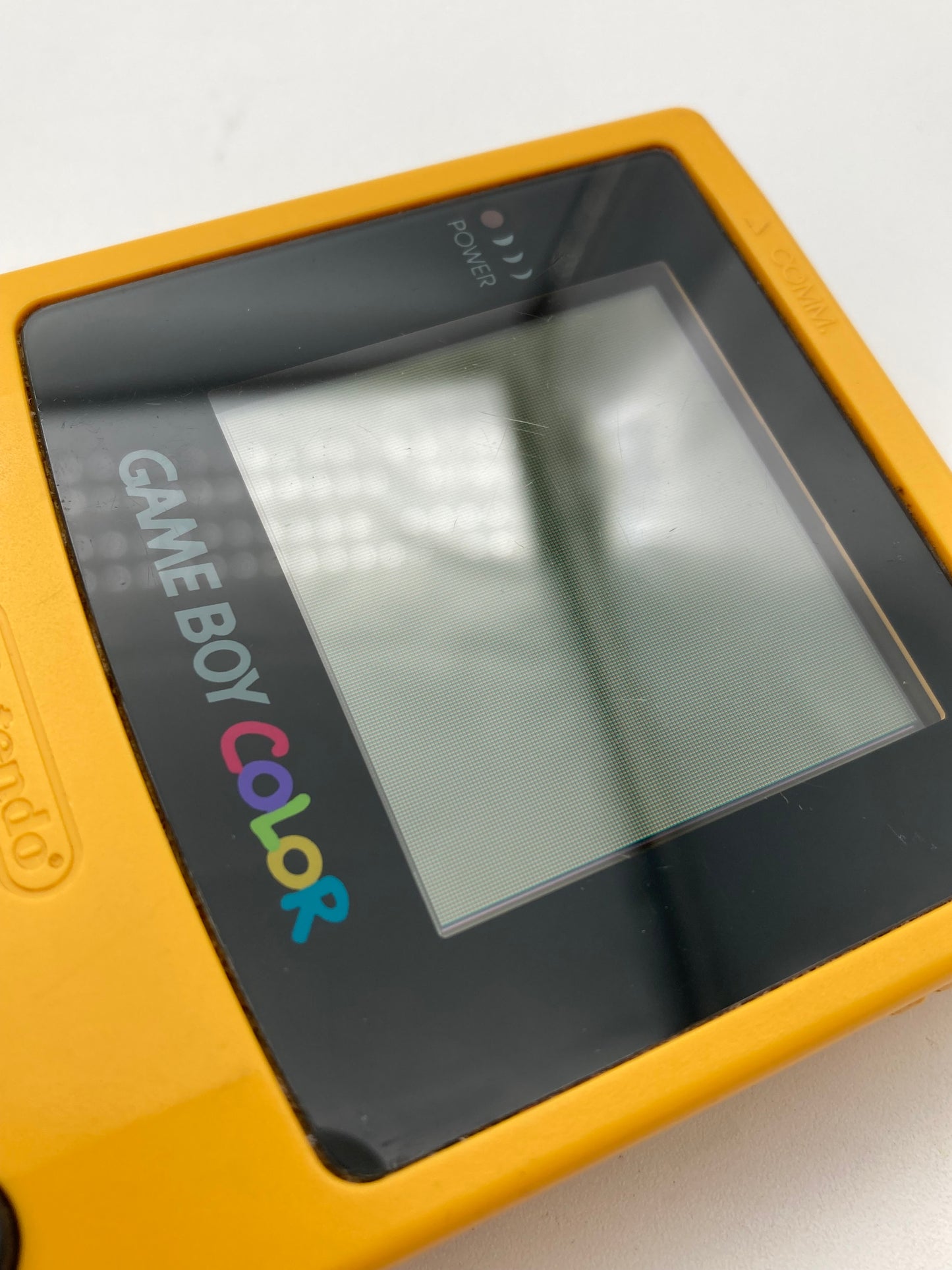 Nintendo ゲームボーイカラー イエロー本体 動作品ゲームソフト付き 1111-409