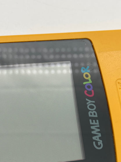 Nintendo ゲームボーイカラー イエロー本体 動作品ゲームソフト付き 1111-409