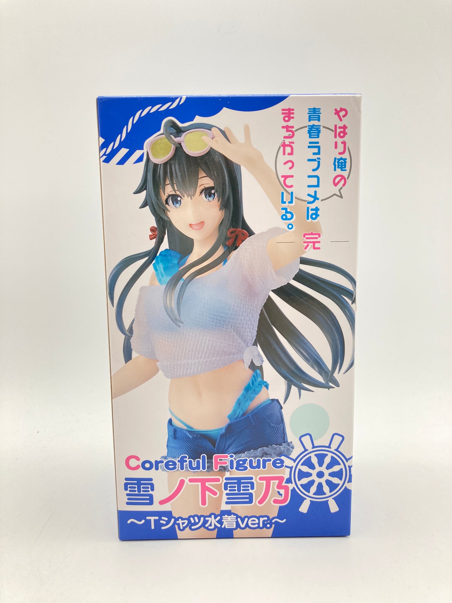 やはり俺の青春ラブコメはまちがっている。完 雪ノ下雪乃 Tシャツ水着ver フィギュア 未開封品 1114-401