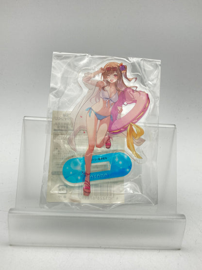 ファンタジア文庫 夏のわくわくオンラインBくじB賞 コンビニ強盗から助けてくれた地味な店員が、同じクラスのうぶで可愛いギャルだった 星宮彩菜 アクリルスタンド 未開封品 1114-402