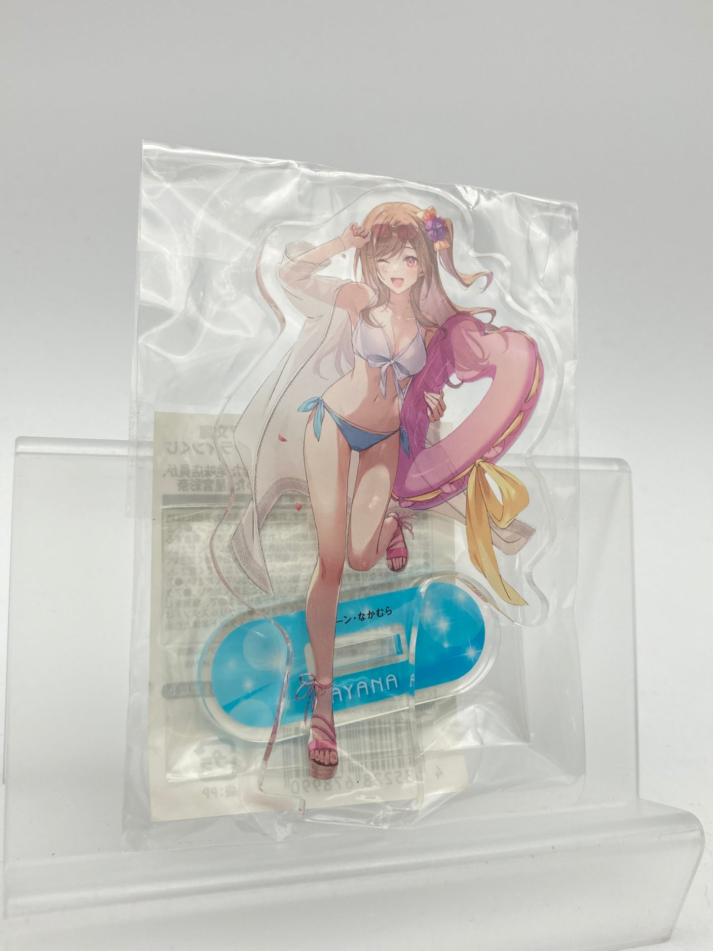 ファンタジア文庫 夏のわくわくオンラインBくじB賞 コンビニ強盗から助けてくれた地味な店員が、同じクラスのうぶで可愛いギャルだった 星宮彩菜 アクリルスタンド 未開封品 1114-402