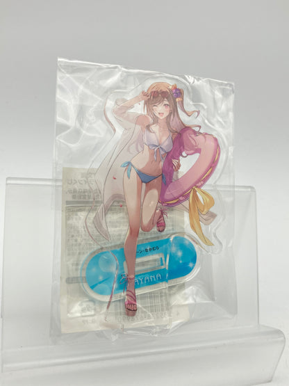ファンタジア文庫 夏のわくわくオンラインBくじB賞 コンビニ強盗から助けてくれた地味な店員が、同じクラスのうぶで可愛いギャルだった 星宮彩菜 アクリルスタンド 未開封品 1114-402