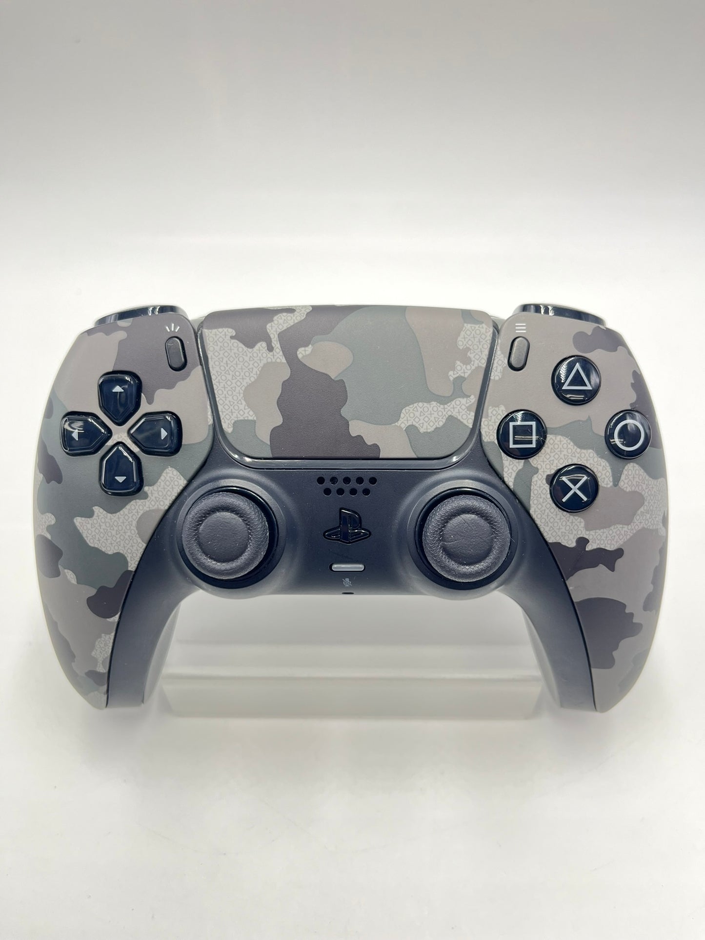 PlayStation 5 DualSense ワイヤレスコントローラー グレー カモフラージュ 1020-603