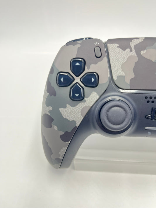 PlayStation 5 DualSense ワイヤレスコントローラー グレー カモフラージュ 1020-603