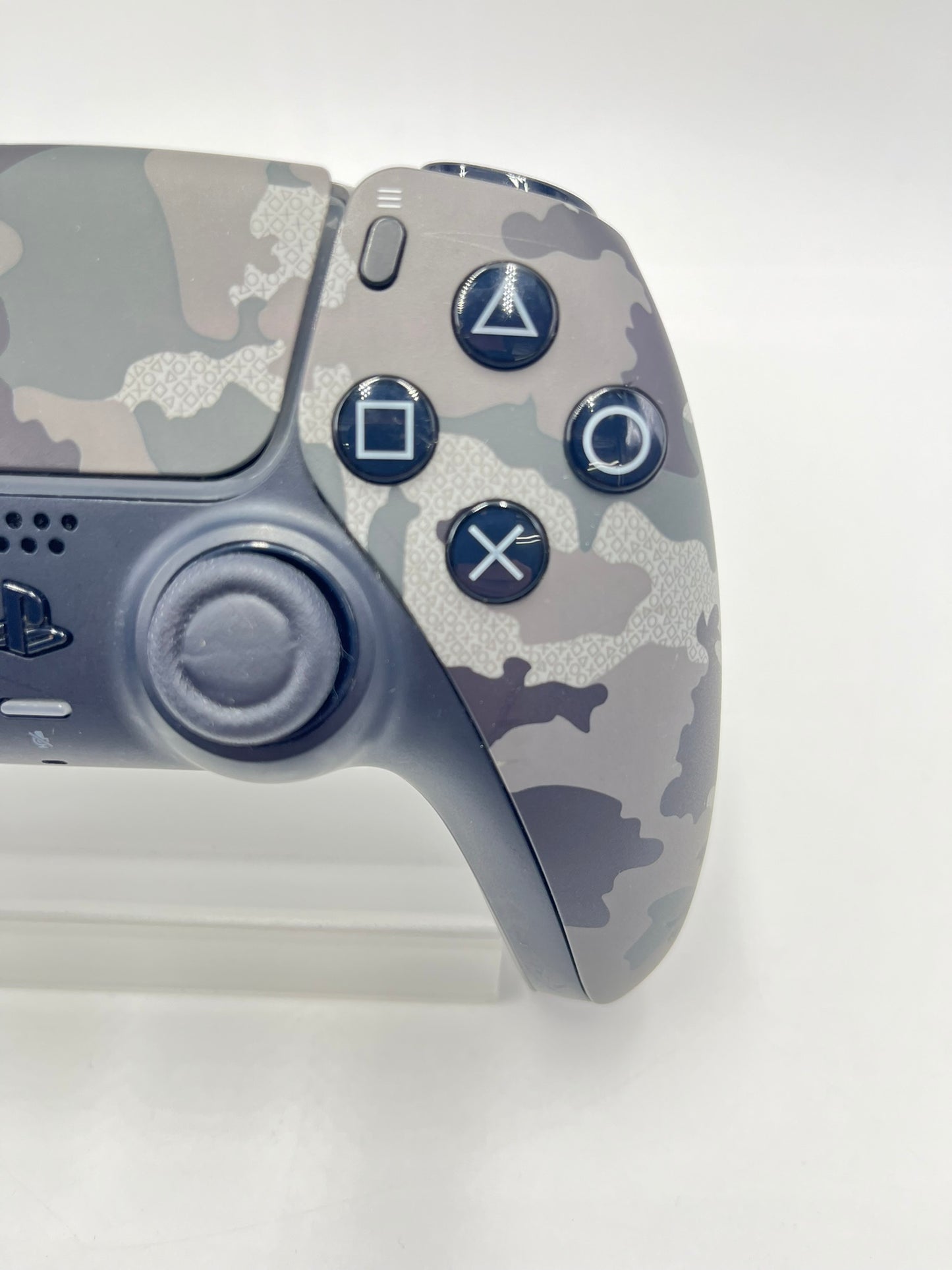 PlayStation 5 DualSense ワイヤレスコントローラー グレー カモフラージュ 1020-603