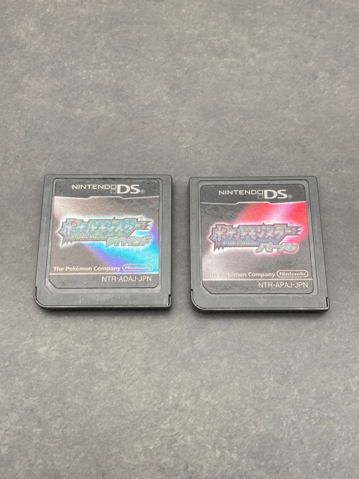 ニンテンドー DS ゲームソフト ポケットモンスター ダイヤモンド パール 2点セット 1204-406