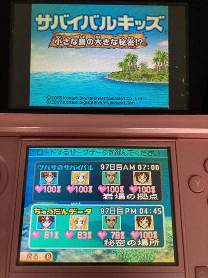 ニンテンドー DS ゲームソフト サバイバルキッズ 小さな島の大きな秘密!? 1204-409