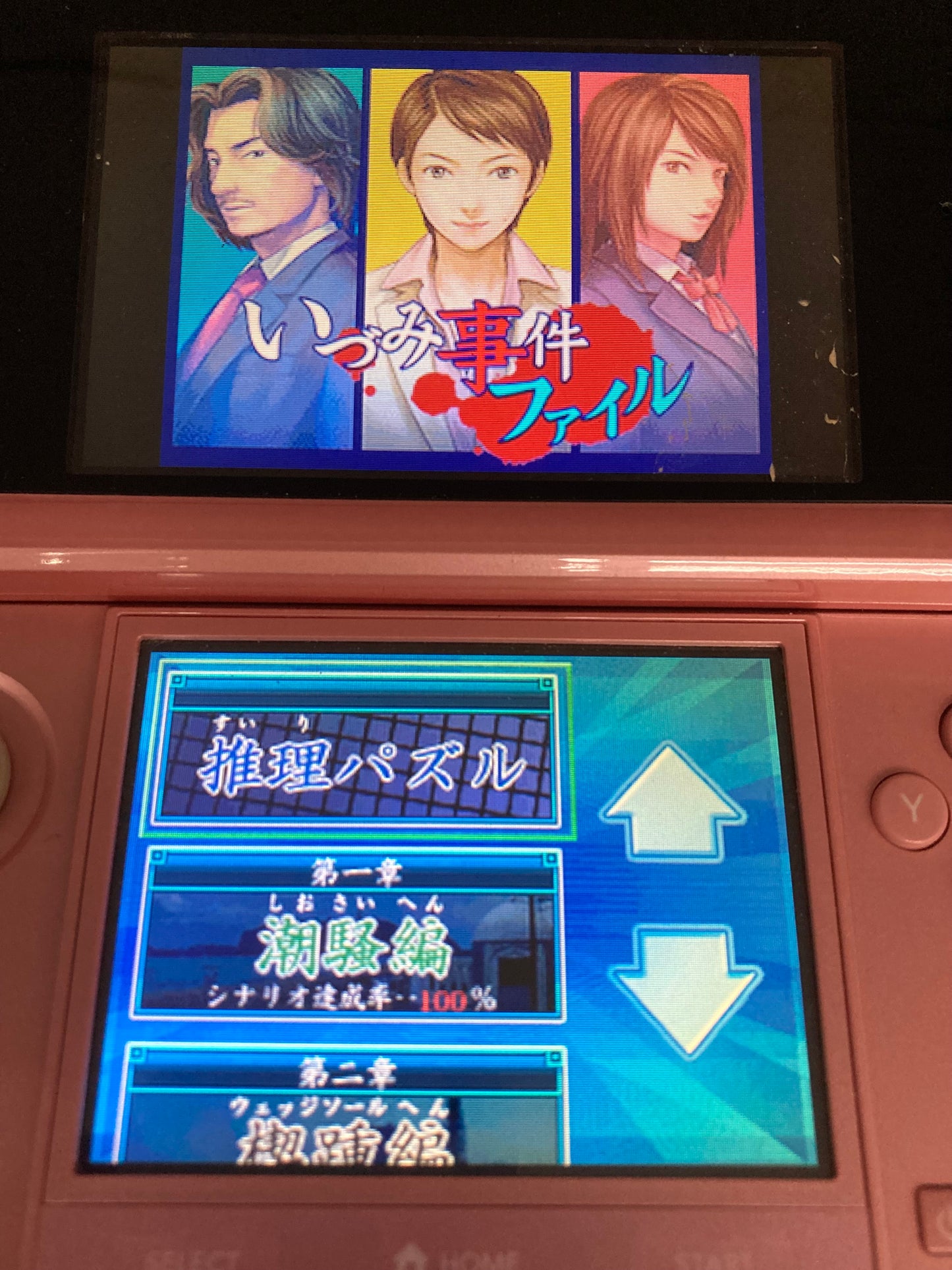 ニンテンドー DS ゲームソフト 大人のＤＳミステリー いづみ事件ファイル 1204-425
