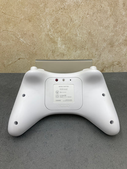 Nintendo WiiU ウィーユー プロコントローラー WUP-005 ホワイト 0114-402