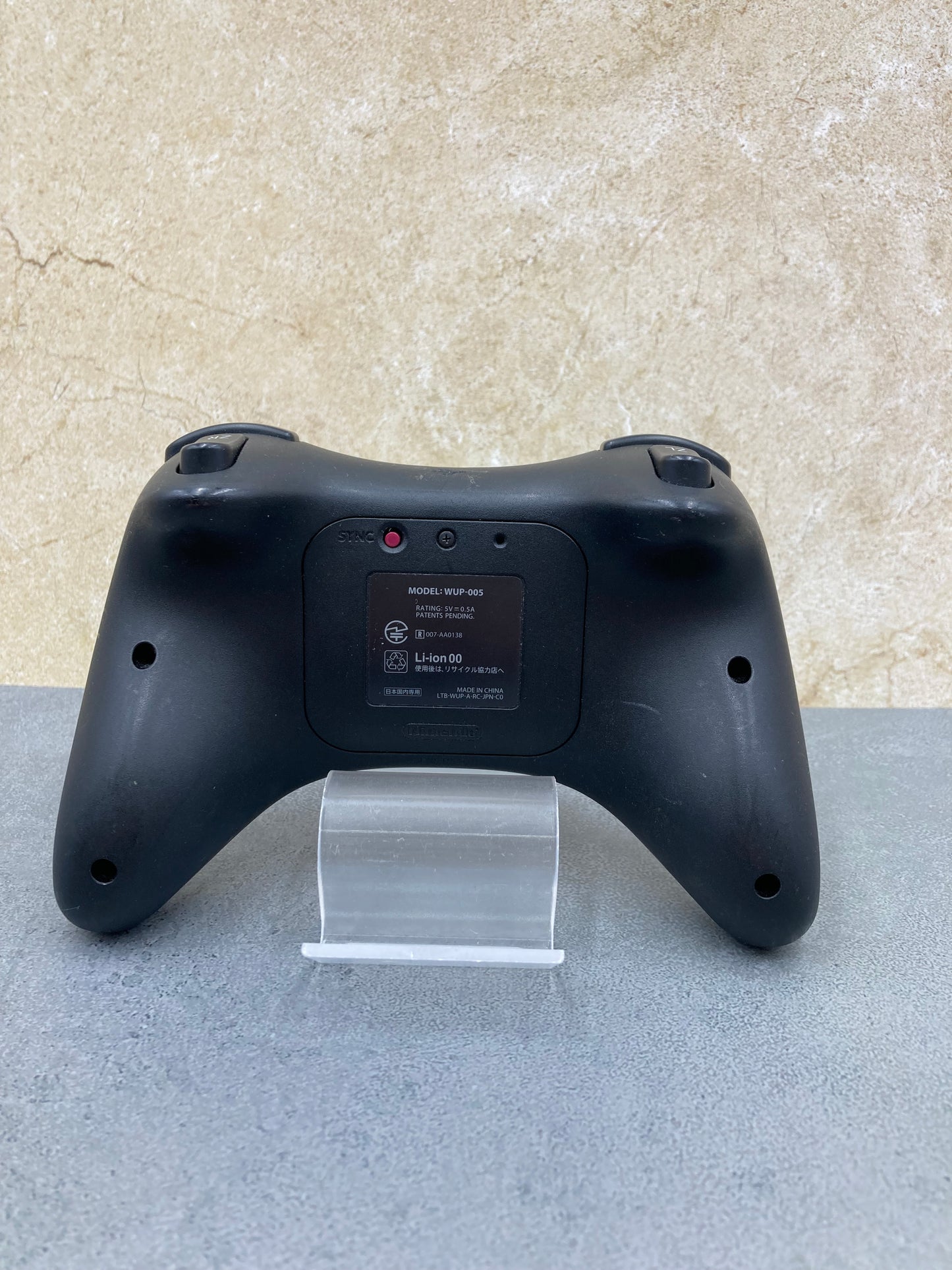 Nintendo WiiU ウィーユー プロコントローラー WUP-005 ブラック 0114-403