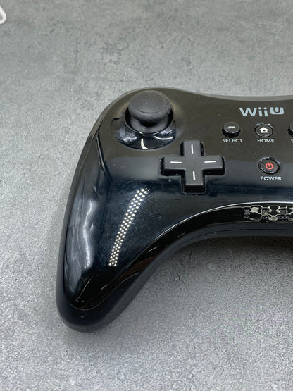 Nintendo WiiU ウィーユー プロコントローラー WUP-005 ブラック 0114-403