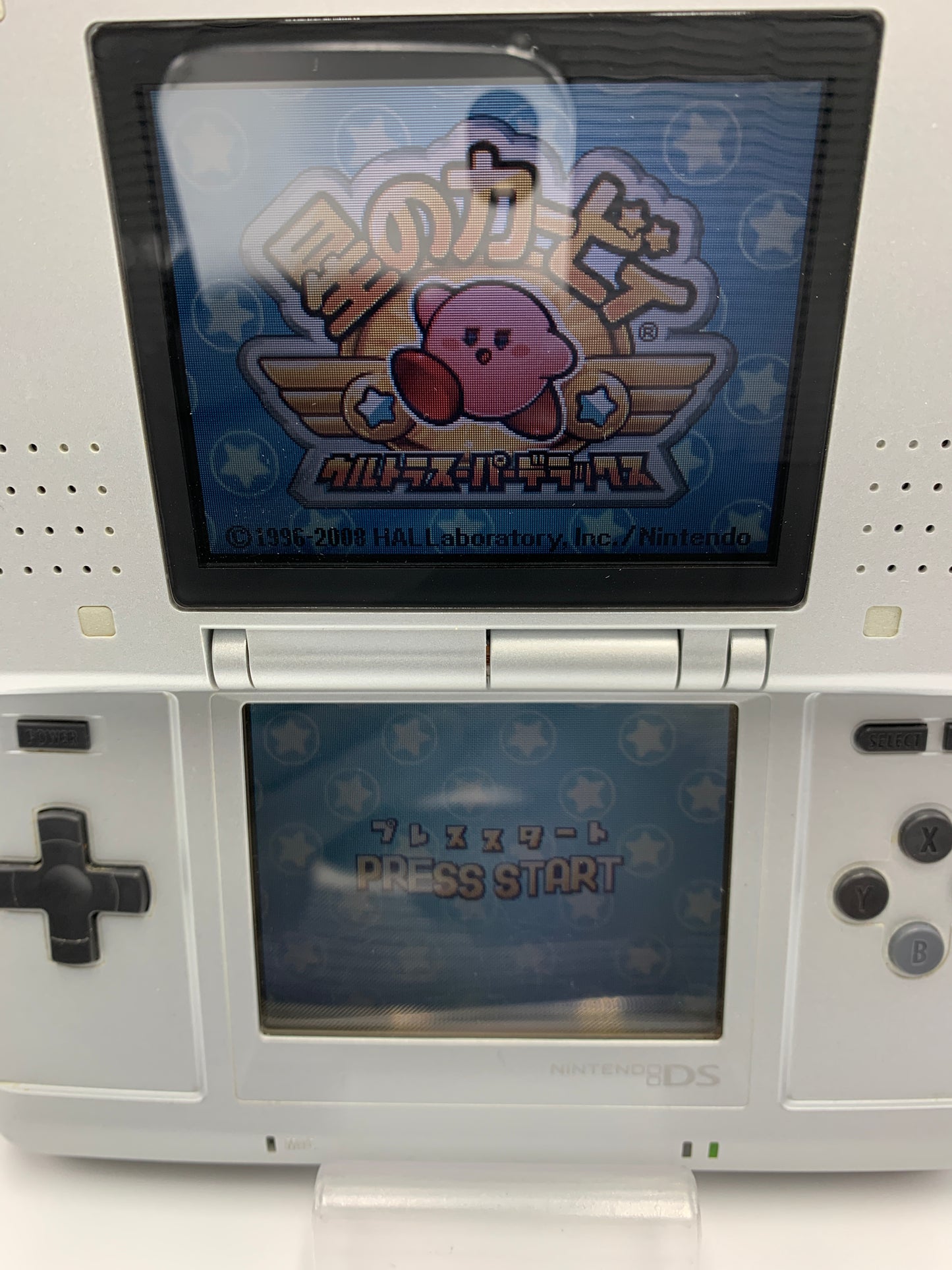 ニンテンドー DS 本体 NTR-001  プラチナシルバー 動作確認済み 1014-202