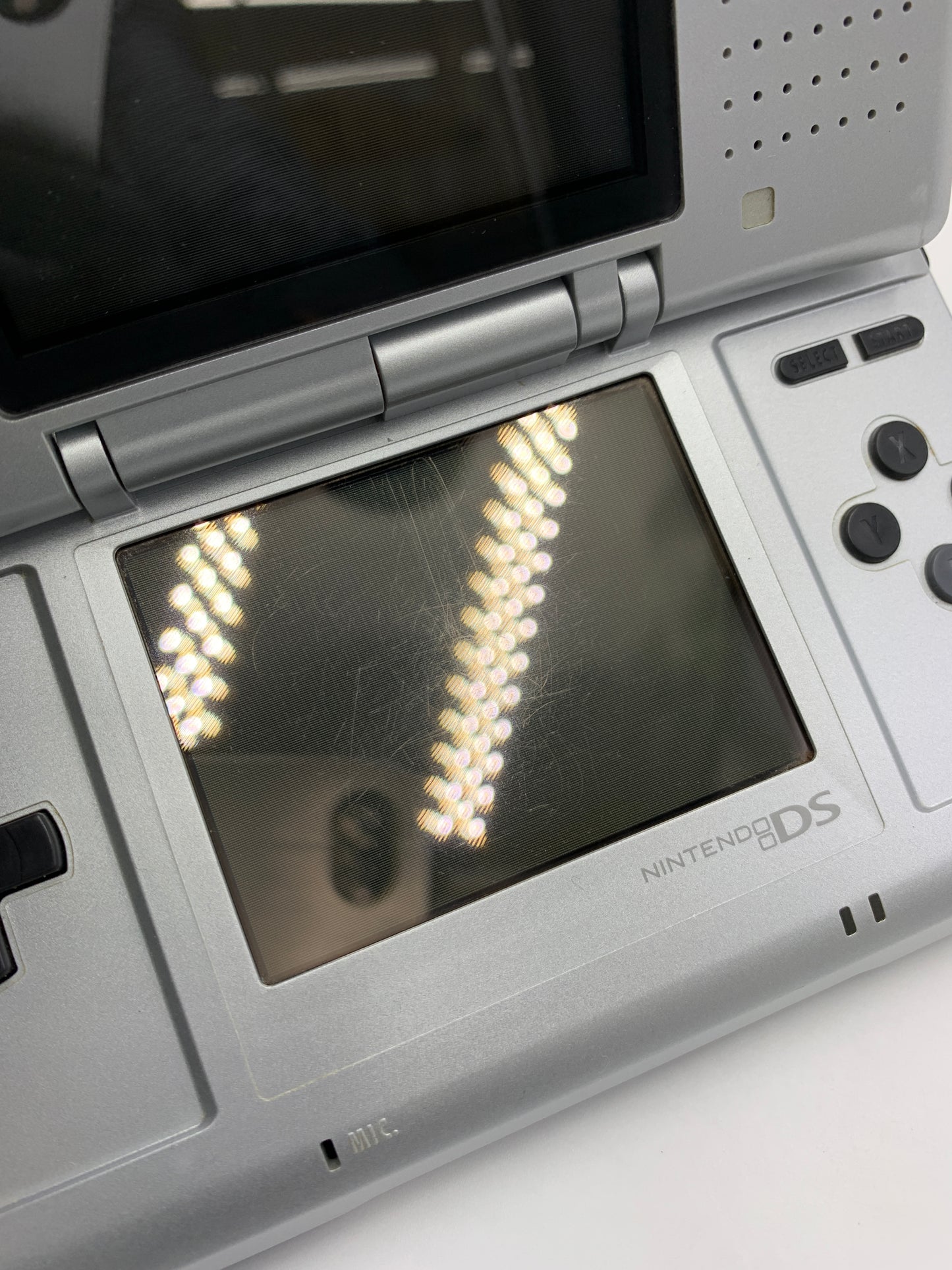 ニンテンドー DS 本体 NTR-001  プラチナシルバー 動作確認済み 1014-202