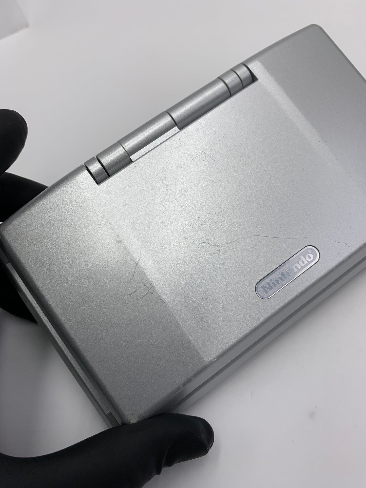 ニンテンドー DS 本体 NTR-001  プラチナシルバー 動作確認済み 1014-202