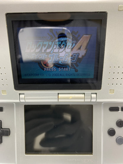 ニンテンドー DS 本体 NTR-001  プラチナシルバー 動作確認済み 1014-203