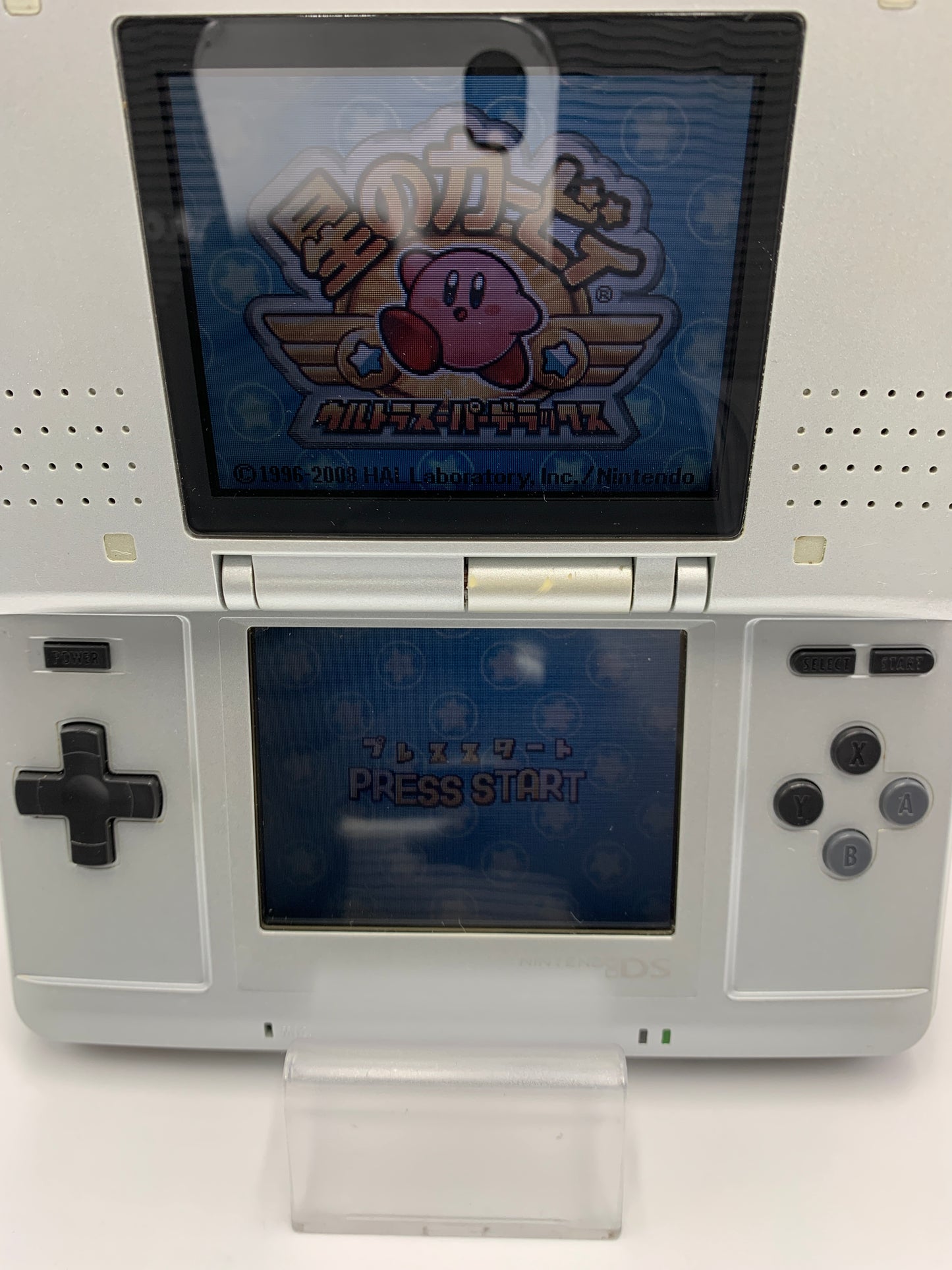 ニンテンドー DS 本体 NTR-001  プラチナシルバー 動作確認済み 1014-203