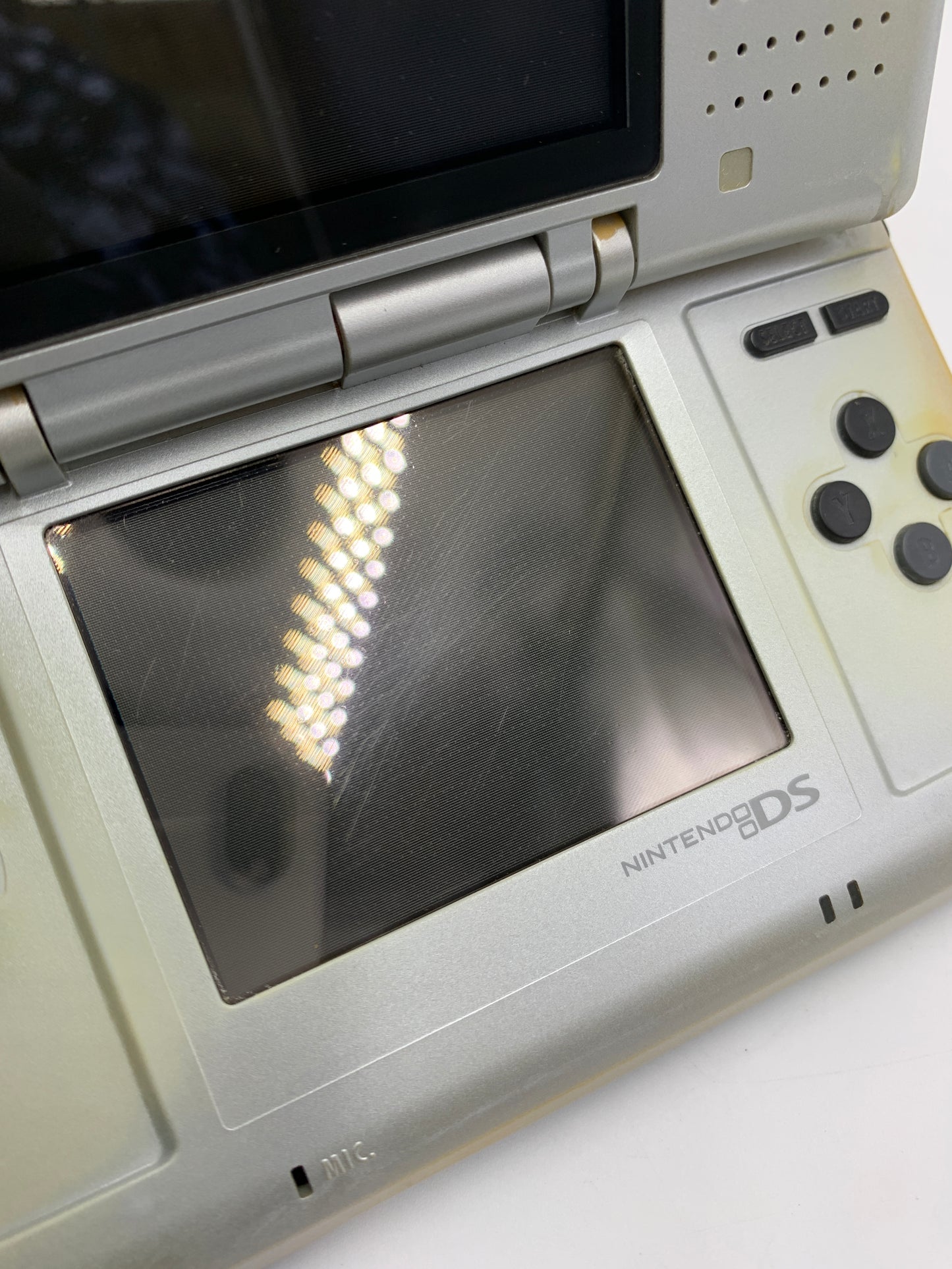 ニンテンドー DS 本体 NTR-001  プラチナシルバー 動作確認済み 1014-204