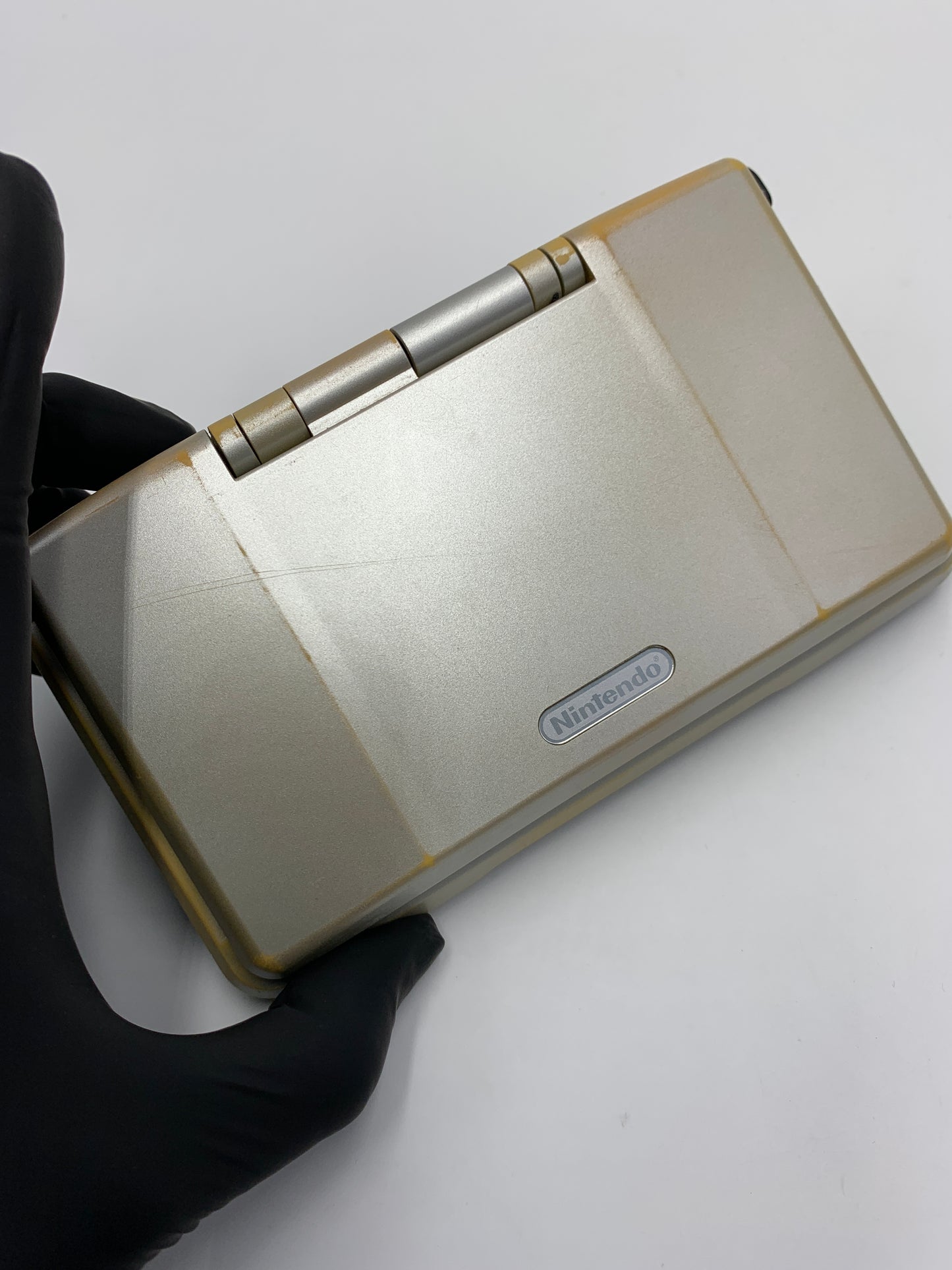 ニンテンドー DS 本体 NTR-001  プラチナシルバー 動作確認済み 1014-204