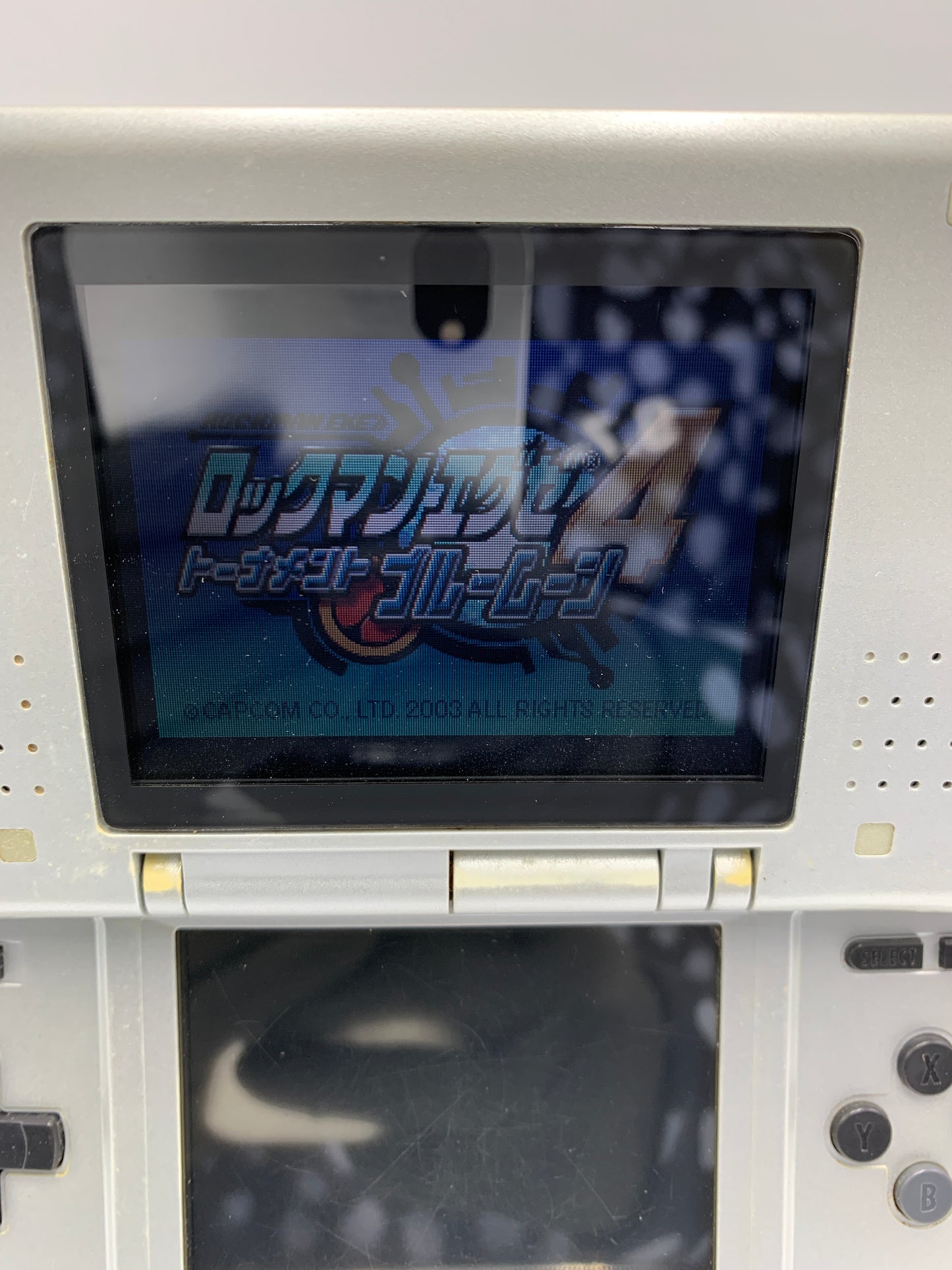 ニンテンドー DS 本体 NTR-001  プラチナシルバー 動作確認済み 1014-205