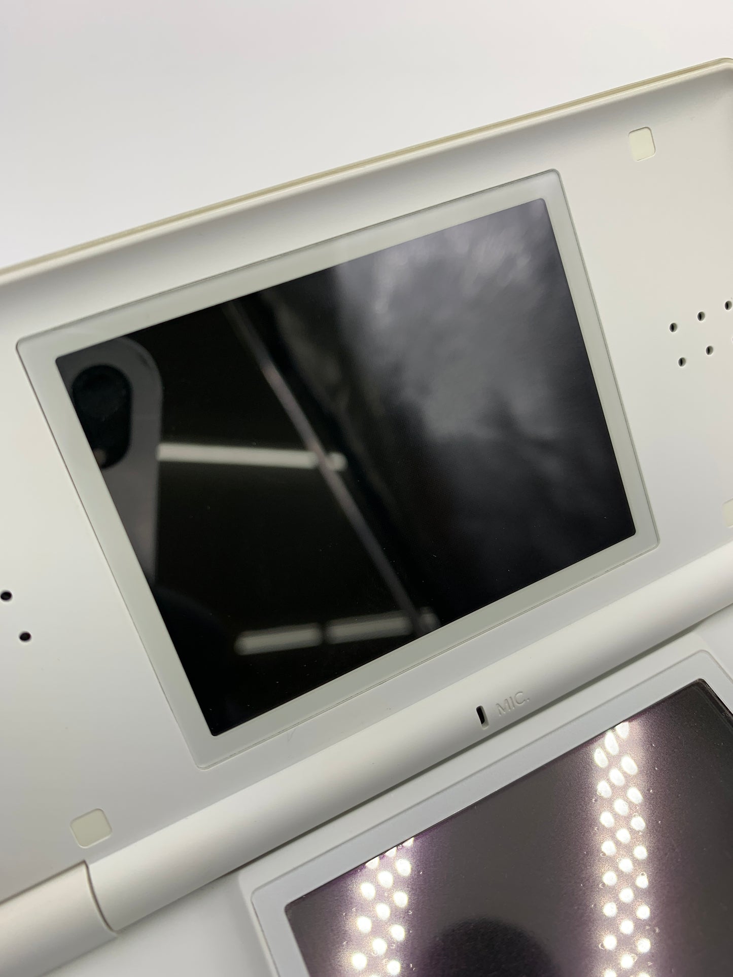 ニンテンドー DS Lite  クリスタルホワイト 本体  USG-001 動作確認済み 1014-207